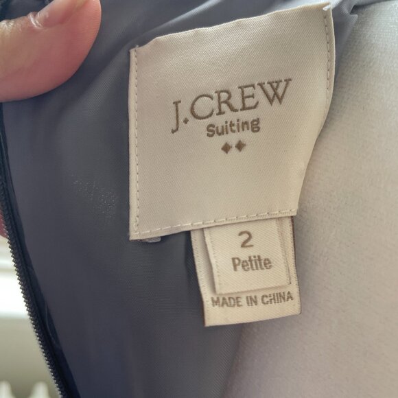 J.Crew Chic Tailored Wool Dress / Robe tailleur en laine J.Crew - Picture 3 of 5